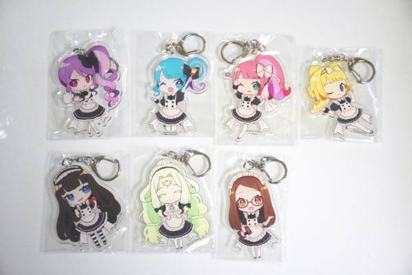プリパラ アニメイトカフェ限定 アクリルキーホルダー