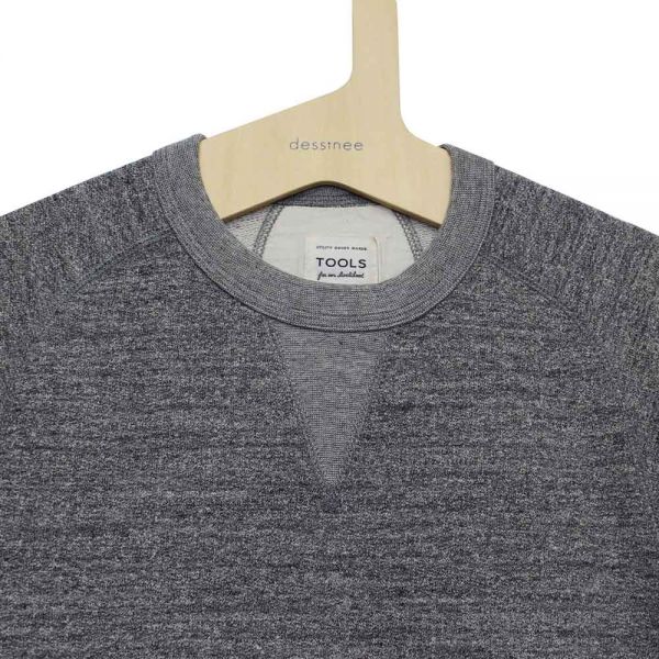 edm1414M TOOLS ツ-ルズ スウェット ミックスグレー 日本製 新品