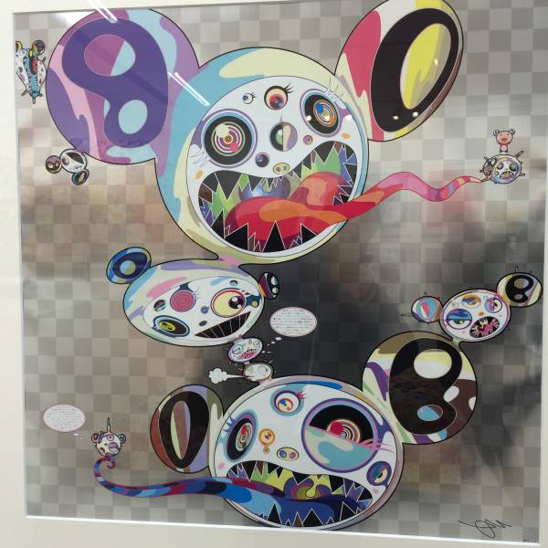 村上隆 ポスター 300枚限定 サイン入り 並行宇宙