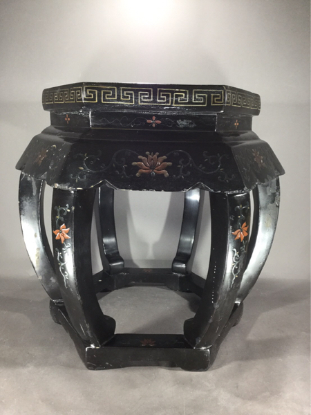 中国美術 唐物 紫檀 唐木 竹節 花台 二点 香炉台 中卓 飾り台