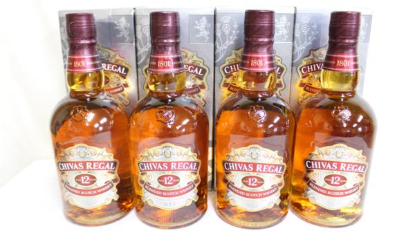 Y27 4本 シーバスリーガル CHIVAS 12年 未開封 700ml 古酒