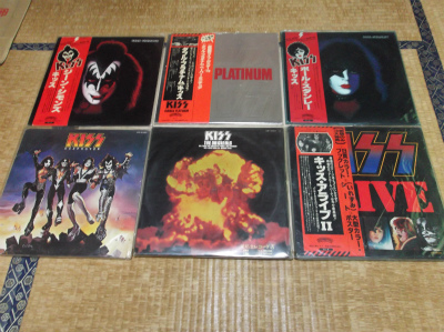 KISS キッス レコード 帯付 OBI 6枚 セット LP アナログ盤 キッス 6枚セット KISS キッス レコード 6枚 帯付 OBIセット LP