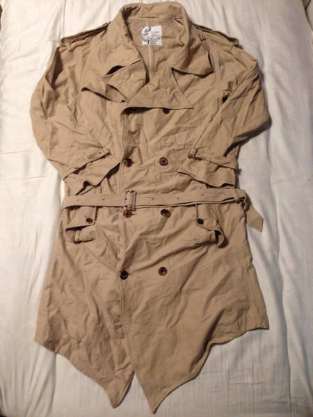 □UNDERCOVER・languid歪みトレンチコート□YOU着用