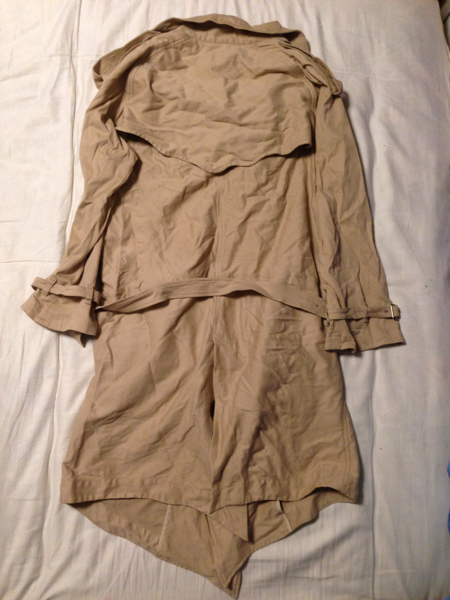 □UNDERCOVER・languid歪みトレンチコート□YOU着用