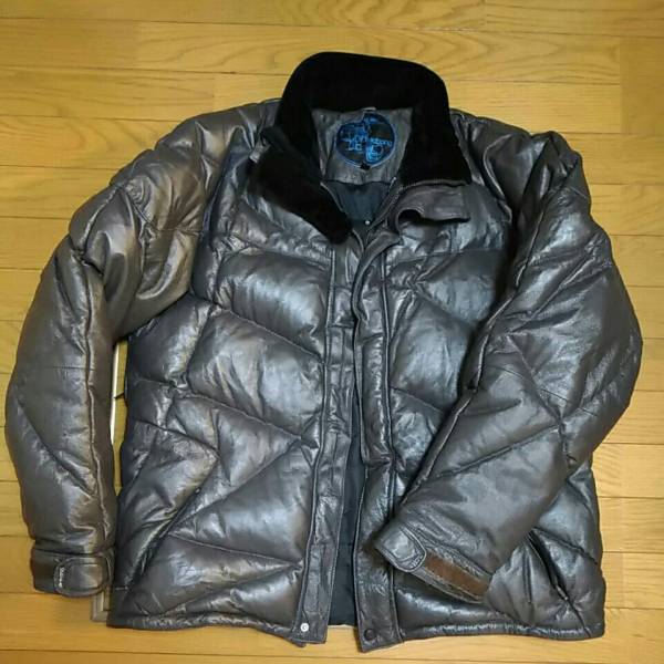 Billabong　レザーダウンジャケット　L　