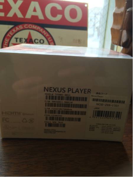 ASUS／ネクサスプレイヤーTV対応メディアプレーヤー「Nexus Player 