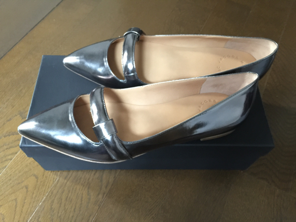 新品未使用★マークバイマークジェイコブス★パンプス★MARC by MARC JACOBS★36.5 シルバー　牛革