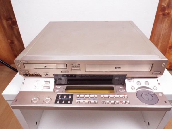 SONY DV⁄miniDV SVHSダブルデッキ SONY WV-D10000 | VHS SONY ソニー 