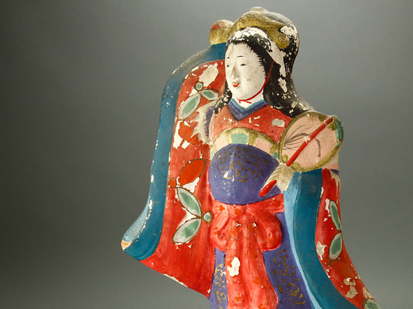 作 文化遺産オンライン 『ほゝえみ』 通産大臣賞受賞 明歳 博多人形