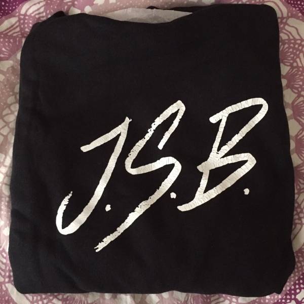三代目J Soul Brothers パーカー黒 Mサイズ J.S.B EXILE
