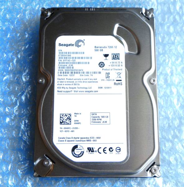 HDD SATA Seagate ST3500413AS 500GB Seagate Barracuda ST3500413AS
