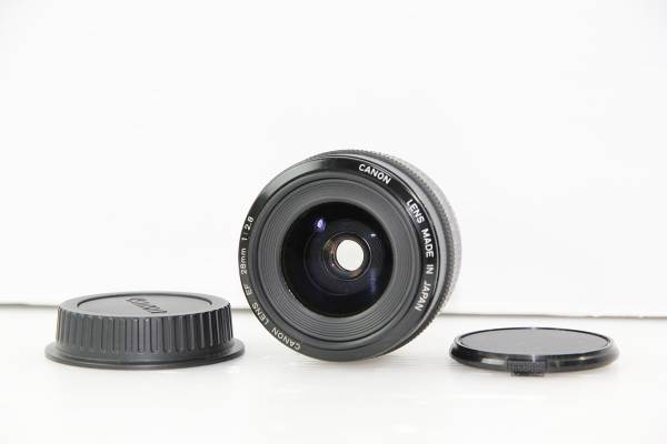 カメラ Canon EF28mm F2.8 広角 前後キャップ付き