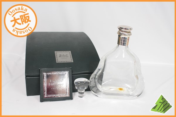 ○注目! 空ボトル ヘネシー Hennessy リシャール 旧 箱 BD Richard