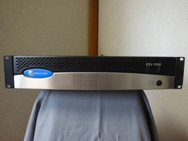 CTs1200 Amcron 2chパワーアンプ動作品 0 CTs パワーアンプ - 公式通販