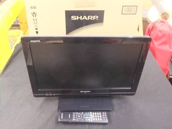 sx875 SHARP AQUOS 19型 液晶テレビ LC-19K5-B 11年製 動作不良ジャンク品
