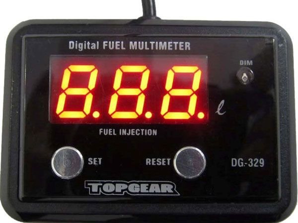 プロテック 12V Fi車専用 Digital FUEL MULTIMETER DG-329 【公式通販】
