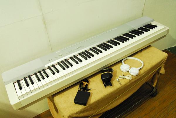 CASIO 電子ピアノ 88鍵 Privia PX-150WE 2012年製 2012 カシオ 電子ピアノ Privia PX-150WE ホワイト ペダル