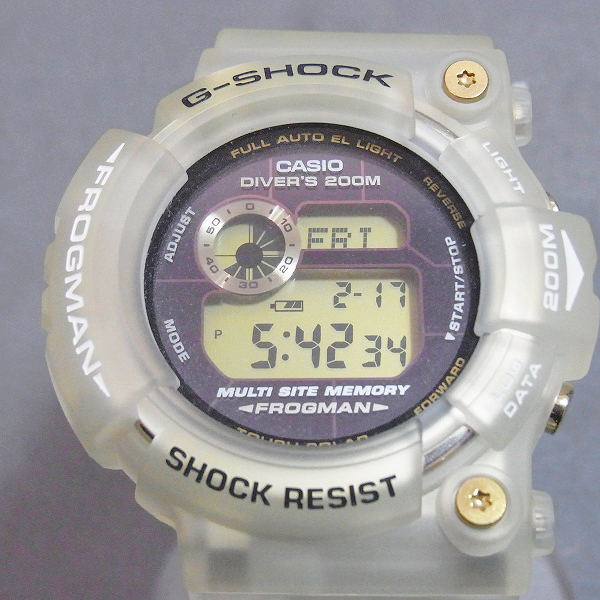 ☆G-SHOCK/Gショック 25周年記念 フロッグマン グロリアスゴールド GW