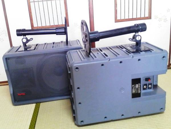 Panasonic RAMSA WS-A500-K ☆RAMSA スピーカーペアWS-A500-K金具付き 美品