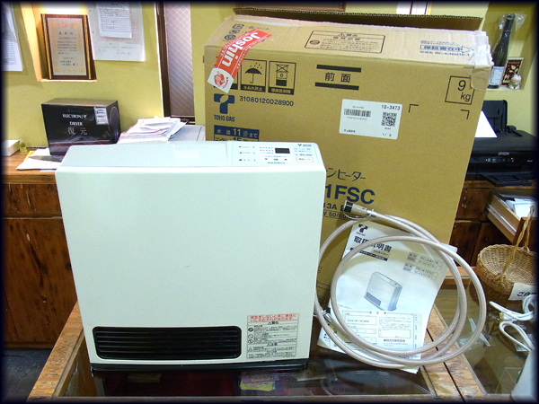 動作品◇東邦ガス◇ガスファンヒーター RC-41FSC 都市ガス 2010年製