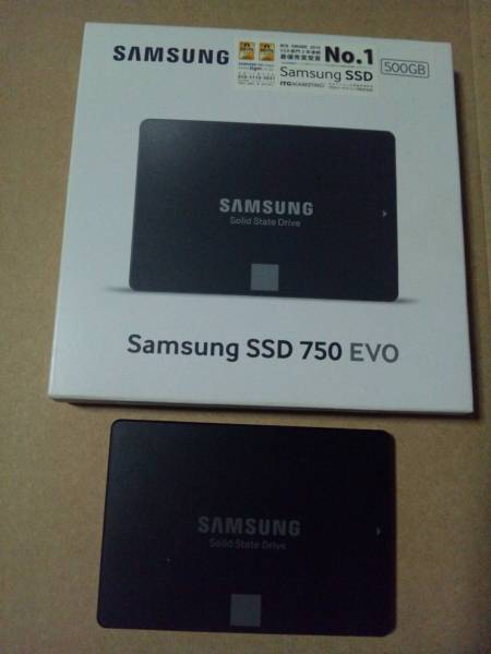 SAMSUNG SSD 750 EVO 500GB 中古 コンピュータ SSD 【公式通販】