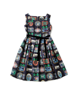 Bonne Journee Hotel スクエアドレス 　Jane Marple　ＪＳＫ　ネイビー