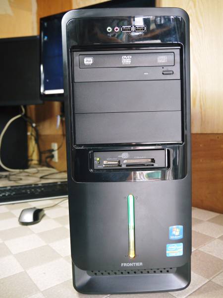 自作 ATX PC 自作系PC i7 2600 8GB HDD1TB DVDRW GTX465 600W Win10 
