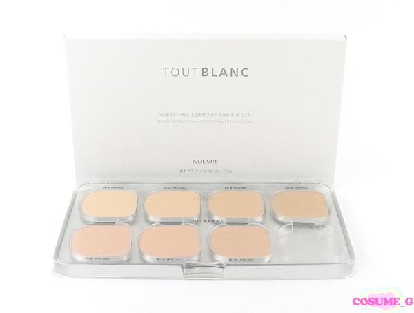 NOEVIR TOUTBLANC 薬用ホワイトニングコンパクト サンプルセット