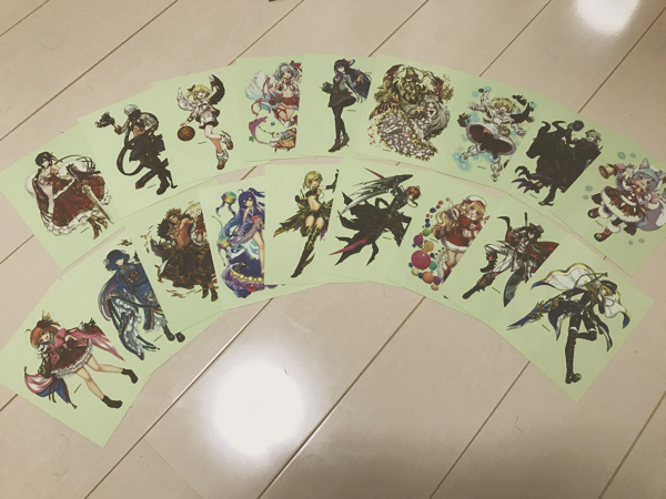 『１円スタート』白猫ドキドキカフェ ステッカー シール まとめ売り2セット目 ラスト_1