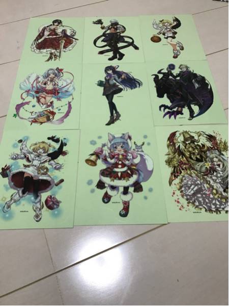 『１円スタート』白猫ドキドキカフェ ステッカー シール まとめ売り2セット目 ラスト_3