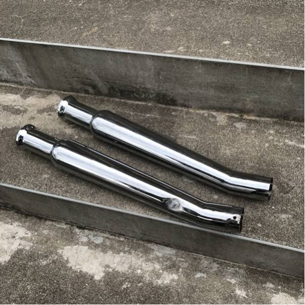 トランペット マフラー ハーレー ショベル パンヘッド ナックル