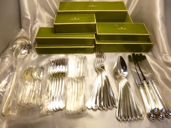 クリストフル カトラリーセット スパトゥール ディナーセット〈12本