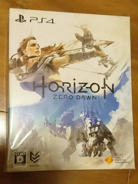 【3回だけ起動/コード未使用/ほぼ新品】Horizon Zero Dawn 初回限定版 - PS4