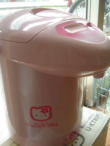 未使用 キティ 電気ジャーポット Sサンヨー 電気ジャー式ポット ハロー