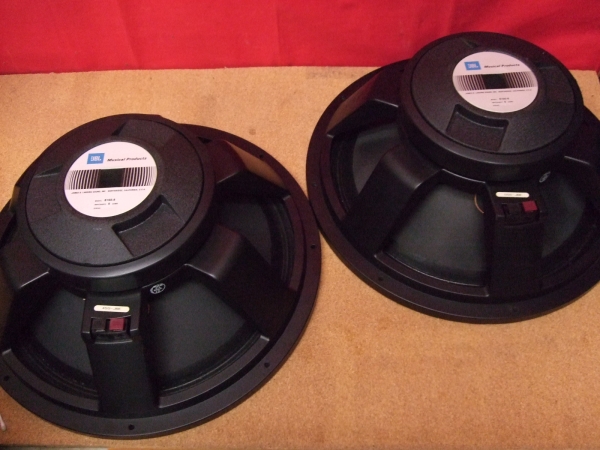 JBL 46cm ウーハー E155-8 18インチウーファーユニット ペア 