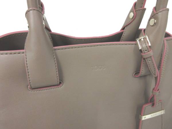 未使用 トッズ TOD'S ハンドバッグ ケープ CAPE スモール レザー