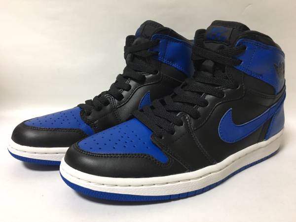 新品同様　２００１年製　NIKE AIR JORDAN 1 RETRO 25cm　ロイヤル 2017
