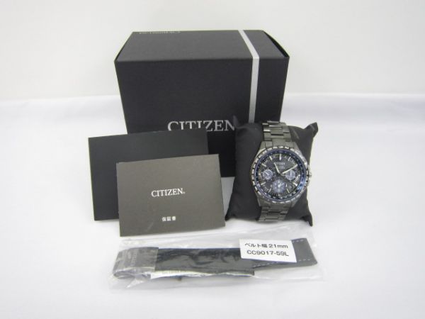 a) 【初期不良対応】 シチズン アテッサ エコドライブ CC9017-59L 【美品】