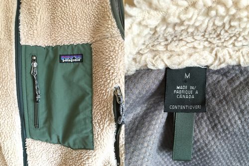 中古美品！□patagonia パタゴニア レトロX フリースベスト グリーン 