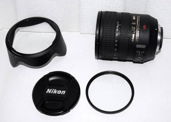 中古　nikon AF-S VR NIKKOR ZOOM 24-120mm F 3.5-5.6 G