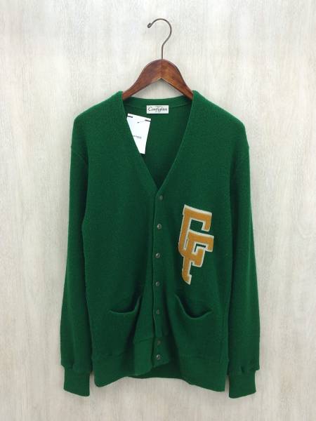 corefighter◆カーディガン(薄手)/L/アクリル/GRN