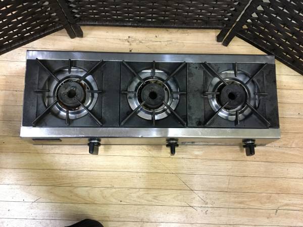リンナイ ☆リンナイ☆ 業務用3口ガスコンロ RSB-306A LPガス 厨房機器 