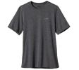 【新品】 patagonia　パタゴニア M's S/S Nine Trails Shirt (BLK/S) ナイントレイルズ シャツ（検索 ALTRA inov-8 山と道 OMM ANSWER4