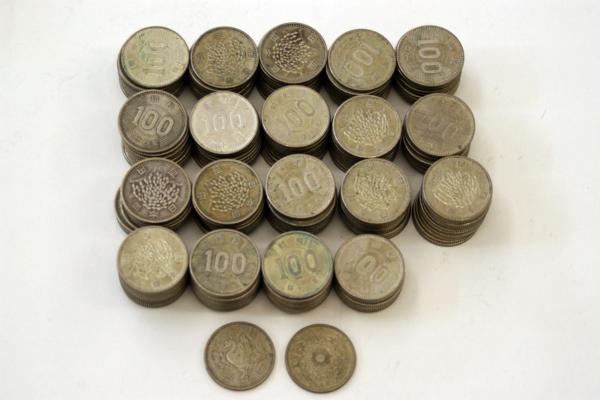 【100円銀貨 稲穂 鳳凰 189枚】