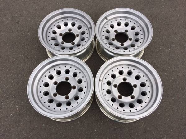 15インチ メーカー不明 7j＋19の通販 6穴 pcd139．7 7J スチール 