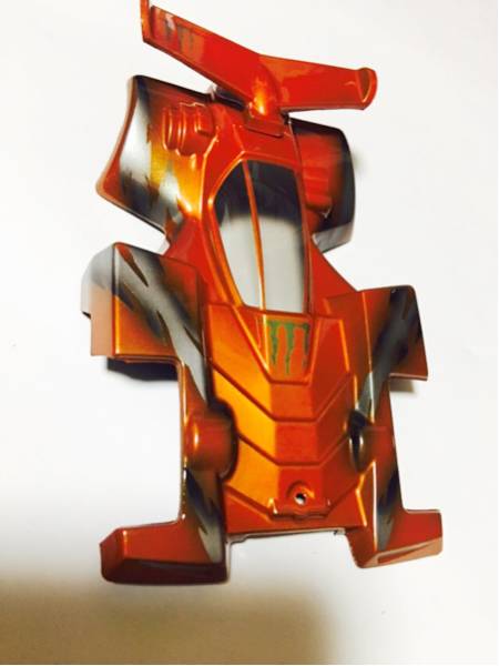 ミニ四駆 クリヤーボディ トライダガーZMC 塗装 ポリカ