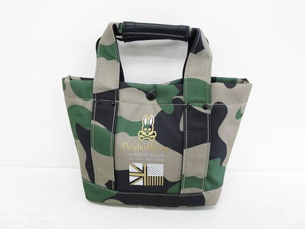 Psycho Bunny サイコパスバニー カモフラトートバッグ al1703b