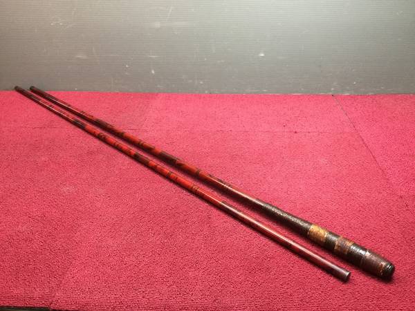 フィッシング 美品 希少 DAIWA ダイワ 天峰 硬調 21尺 赤竿 へら竿 ヘラ