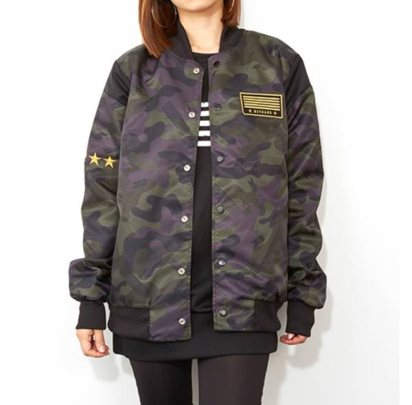 極美品 BIGBANG 公式グッズ リバーシブル ブルゾン MA-1 完売品