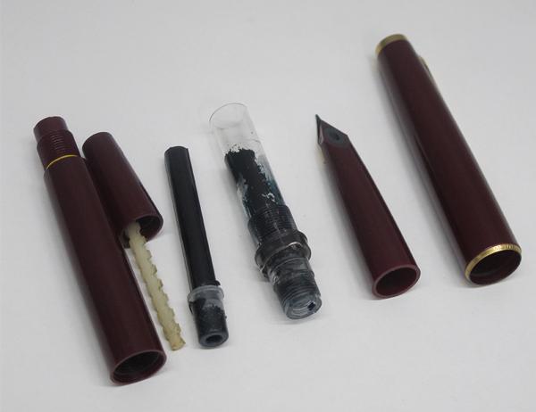 慈光】43 MONTBLANC モンブラン 320 model 万年筆 ペン先14金 585
